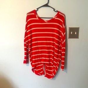 Orange Poof! Sweater